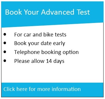 Book Advanced Driving Test